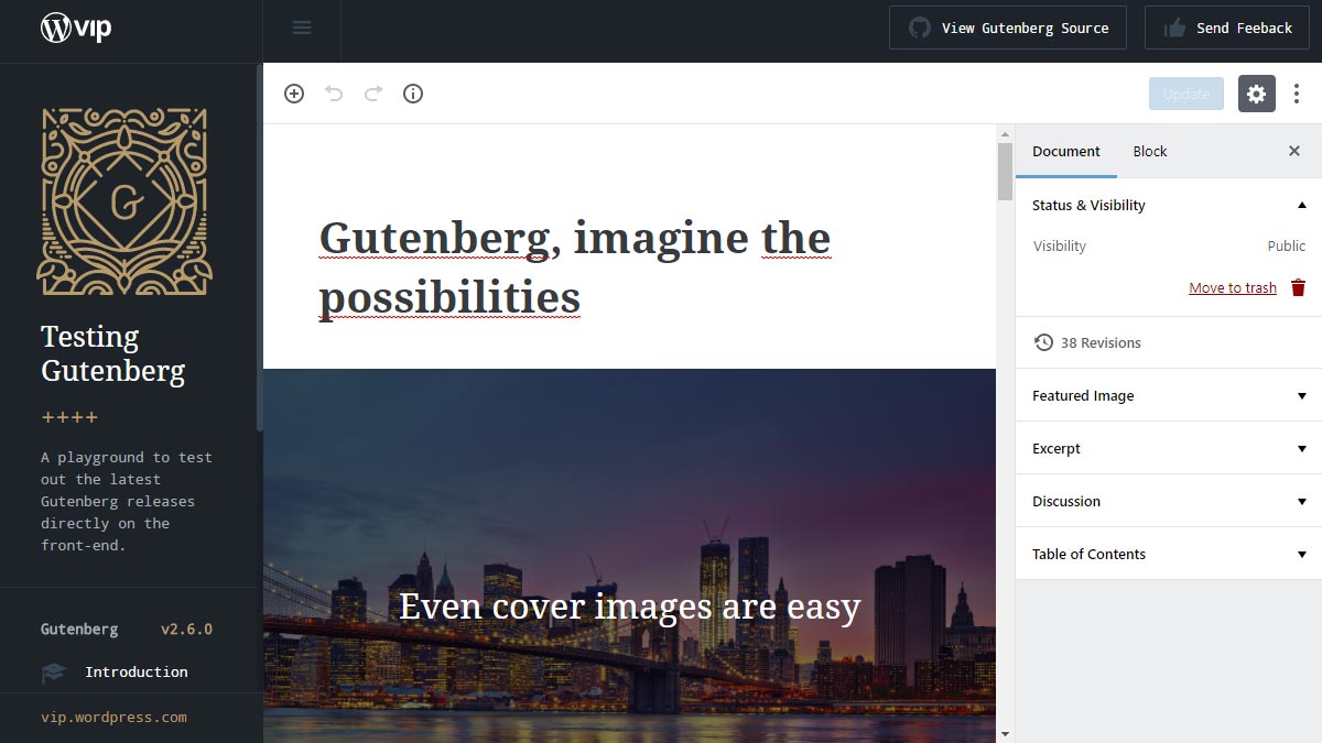 Gutenberg: el nuevo editor visual de WordPress 5.0