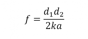 Fórmula de flecha o corrección de altura en radioenlaces