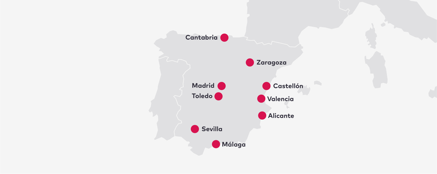 PRORED Esquema de conexión troncal nacional e internacional